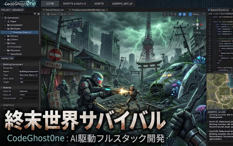 終末世界サバイバルのゲーム画面