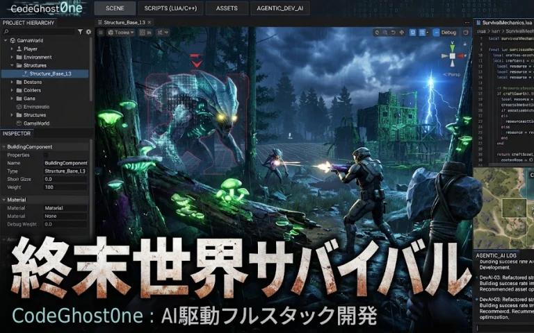終末世界サバイバルのゲーム画面